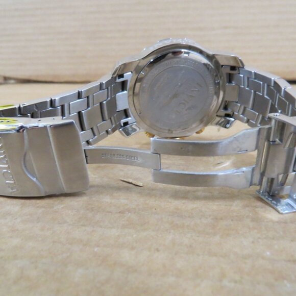 Invicta Men's 48mm Pro Diver Quartz Chronograph SS Watch IOB w/Papers 10382 - Picture 16 of 16